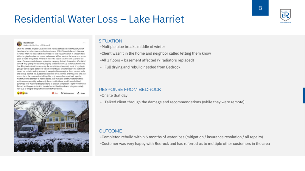 Bedrock Restoration Case Studies 4