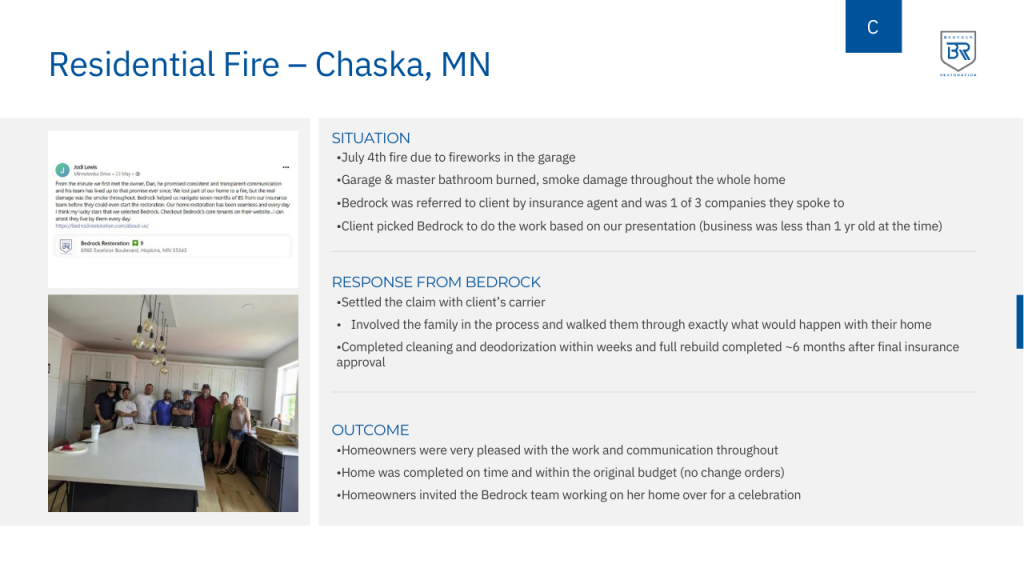 Bedrock Restoration Case Studies 6